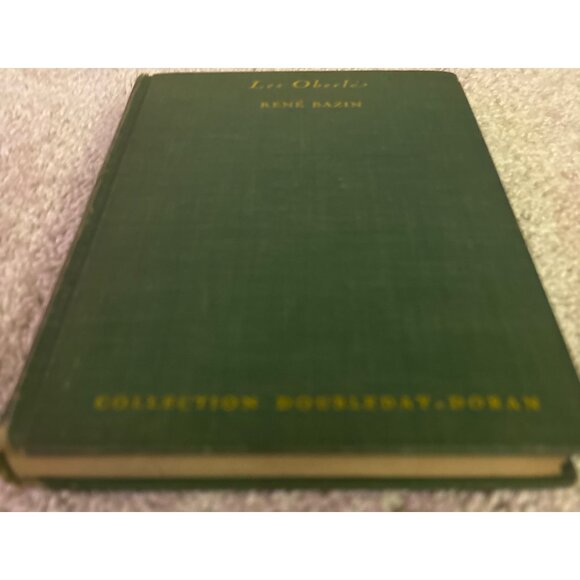 Les Oberlé René Bazin Fourth Printing Hardcover 1930 Doran Collection Literature - Picture 13 of 13
